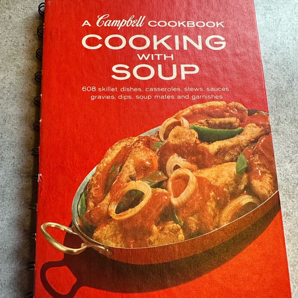 Campbell's Soup Recipe Collection - Vibrant Red Cover